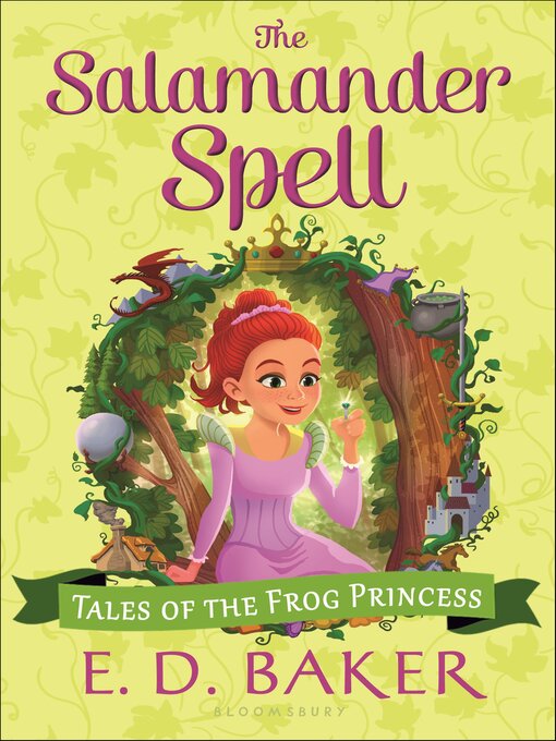 Cover image for The Salamander Spell